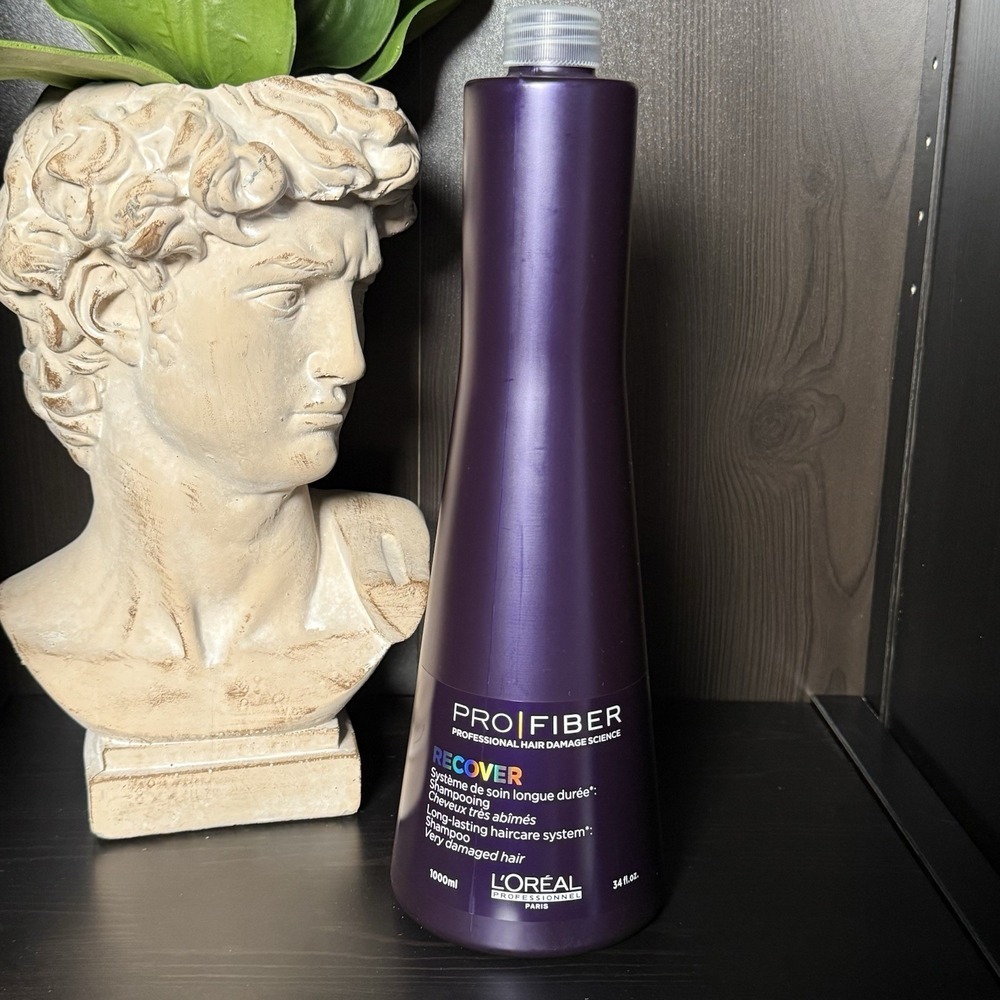 L'Oreal Professionnel Pro Fiber Recover Shampoo 1000ml 34oz Very Damaged Hair